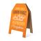 Glitzhome&#xAE; 2ft. Halloween &#x26; Fall Double-Sided Standing Easel Porch Sign